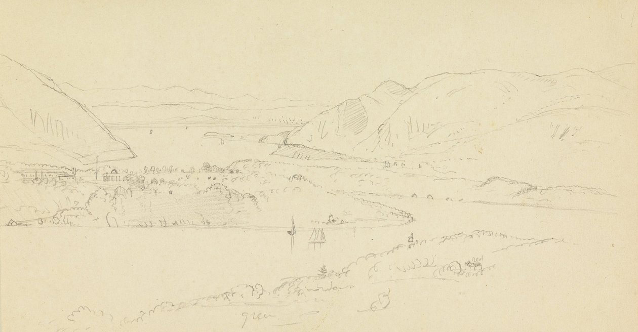 View of West Point from Castle Rock by Frederic Edwin Church