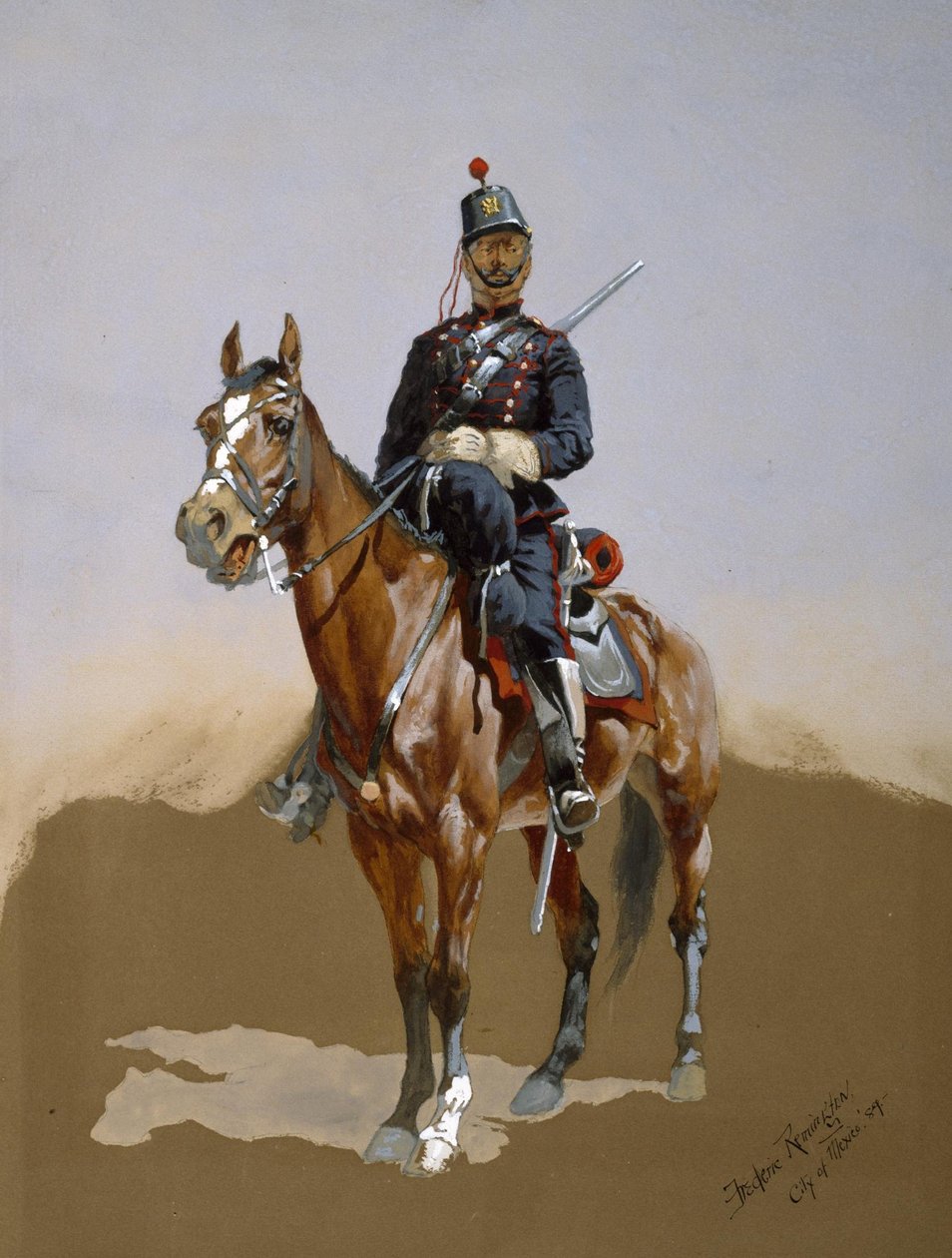 The Gendarme by Frederic Remington