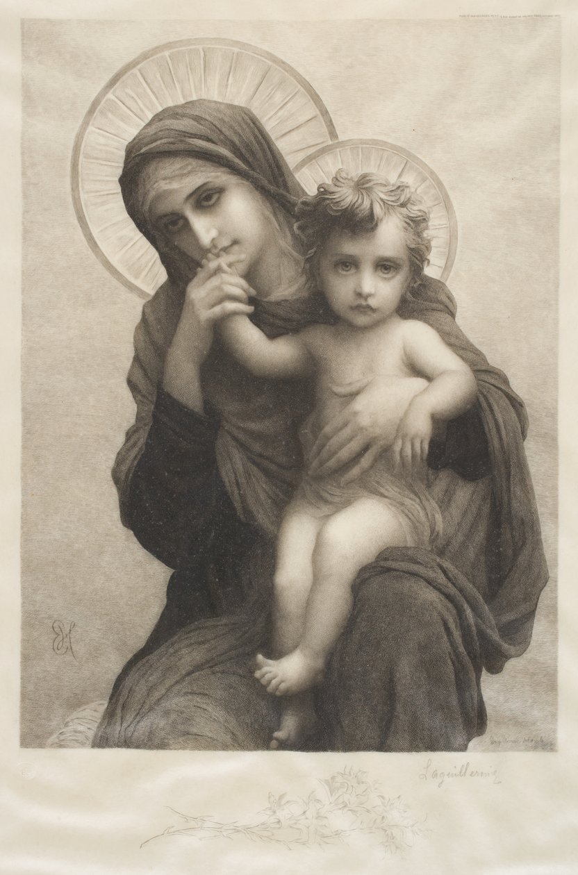 Madonna and Child by Frederic Auguste Laguillermie