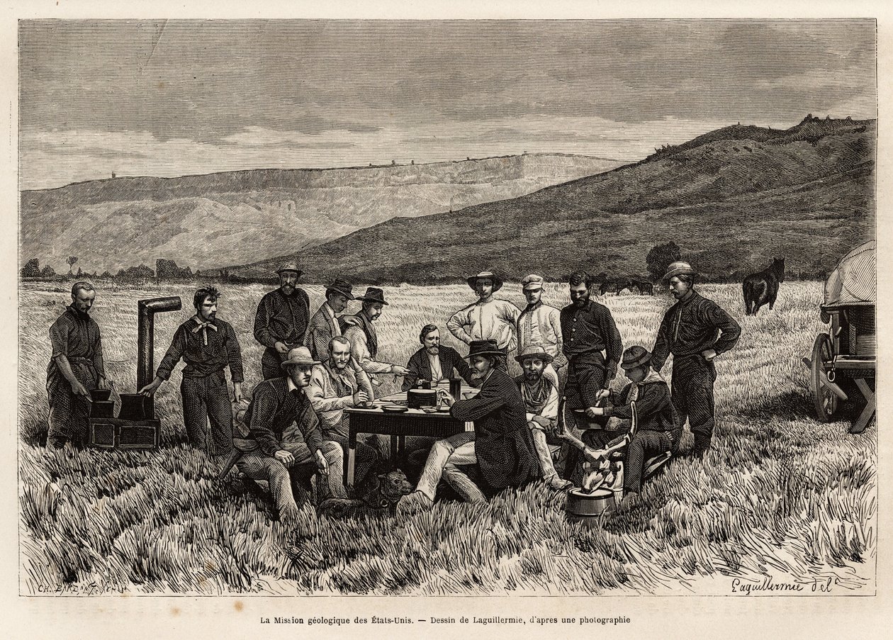 The Geological Mission of the United States by Frederic Auguste Laguillermie