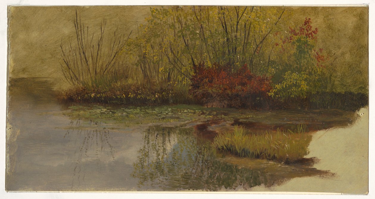 A Corner of a Pond by Frederic Edwin Church