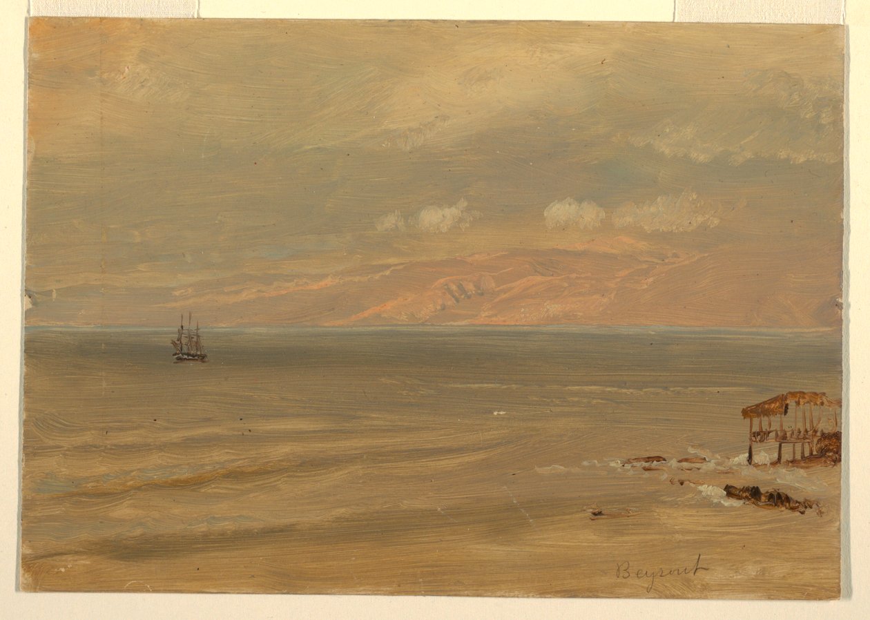 Beyrout Bay by Frederic Edwin Church