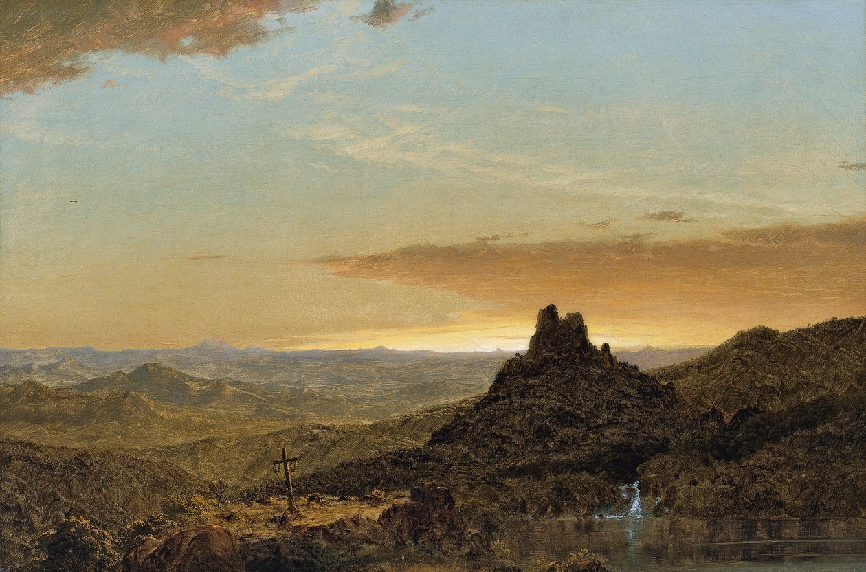 Cross in the Wilderness by Frederic Edwin Church