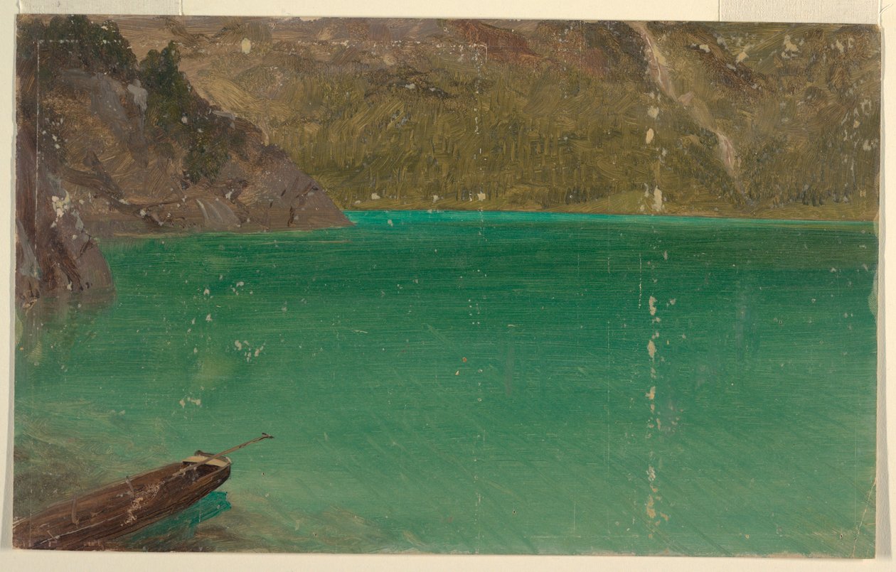 Alpine Lake (Bavaria or Switzerland), 1868 by Frederic Edwin Church