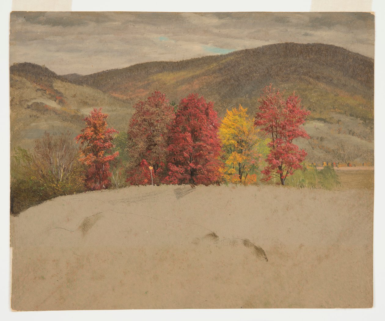 Autumn Landscape in New England, probably October 1865 by Frederic Edwin Church