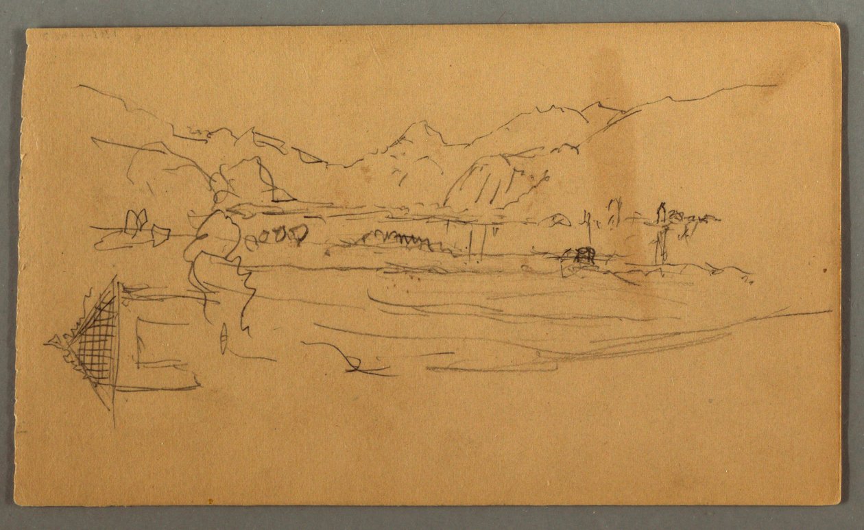 Broad Valley, Shed, St. Gilgen, Austria, Possibly 1868 by Frederic Edwin Church