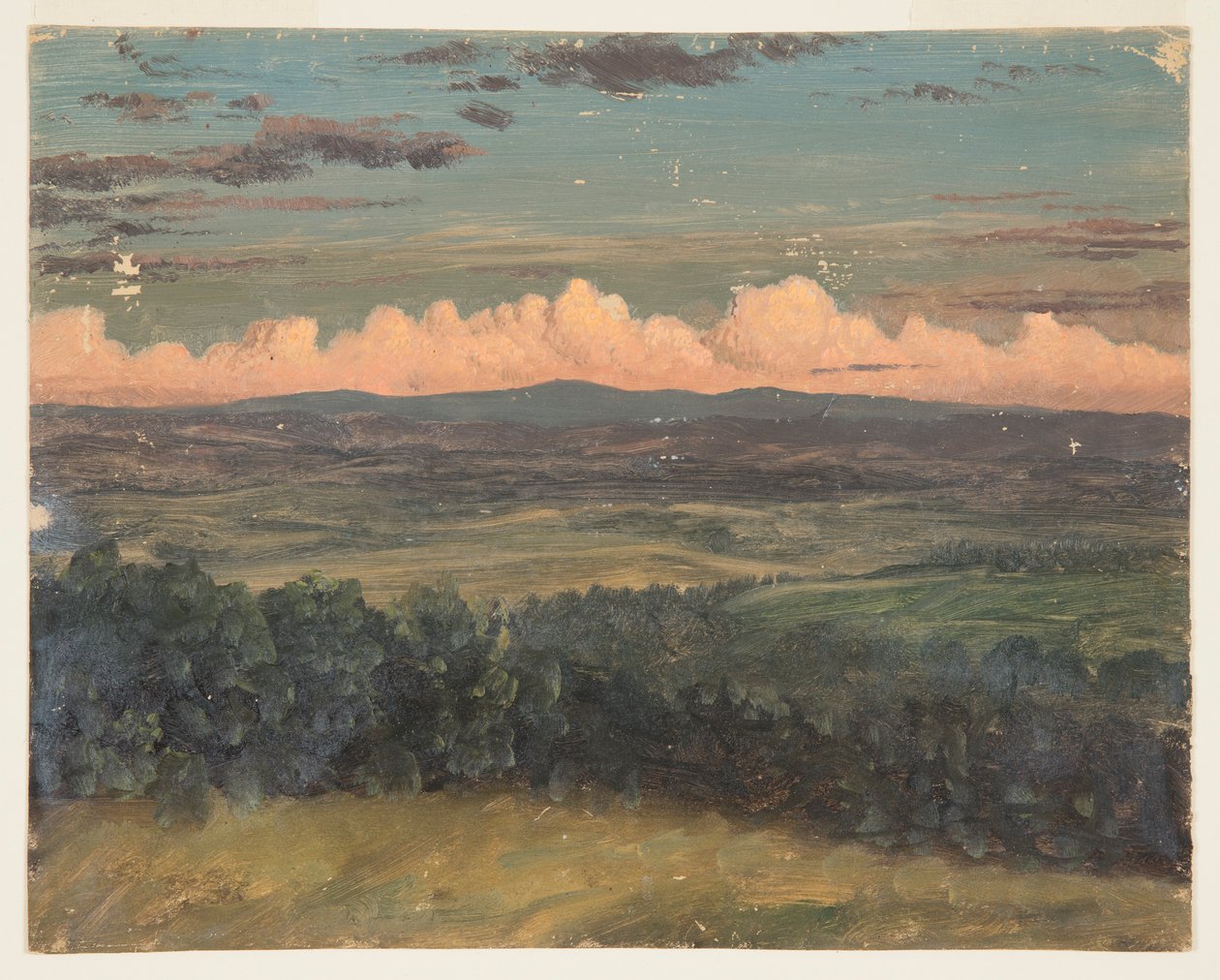 Catskills from Hudson, New York, 1870–80 by Frederic Edwin Church