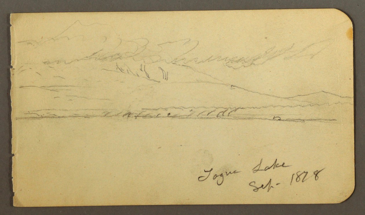 Cloud-capped Mt. Katahdin, 1878 by Frederic Edwin Church