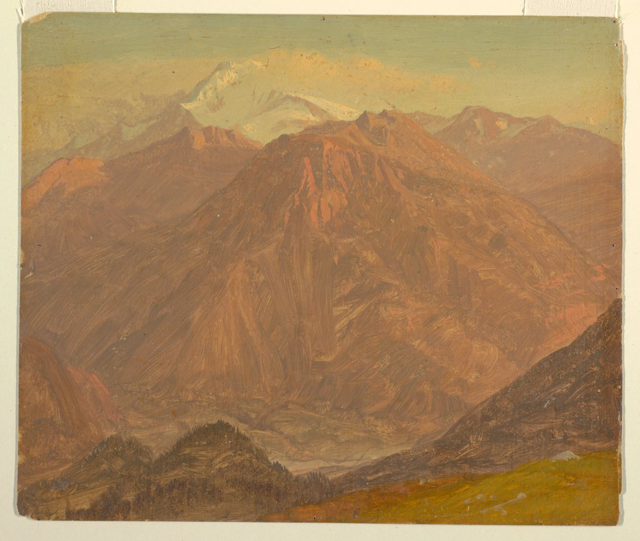 Colombia or Ecuador, Mountains, 1853 or 1857 by Frederic Edwin Church