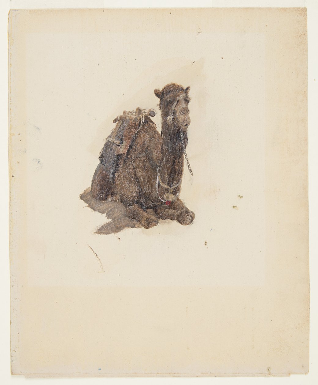 Crouching Dromedary, 1868 by Frederic Edwin Church