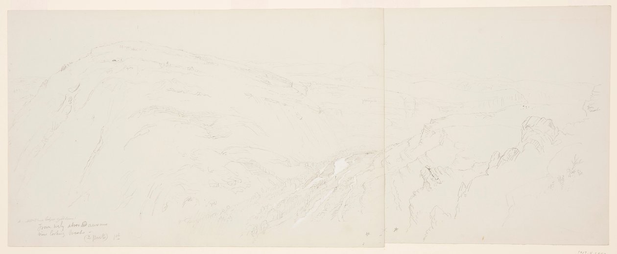 Distant View of Damascus, Syria, May 7, 1868 by Frederic Edwin Church