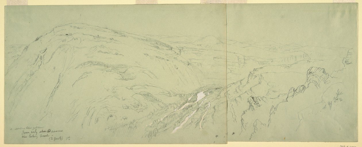 Distant View of Damascus, Syria, May 7, 1868 by Frederic Edwin Church