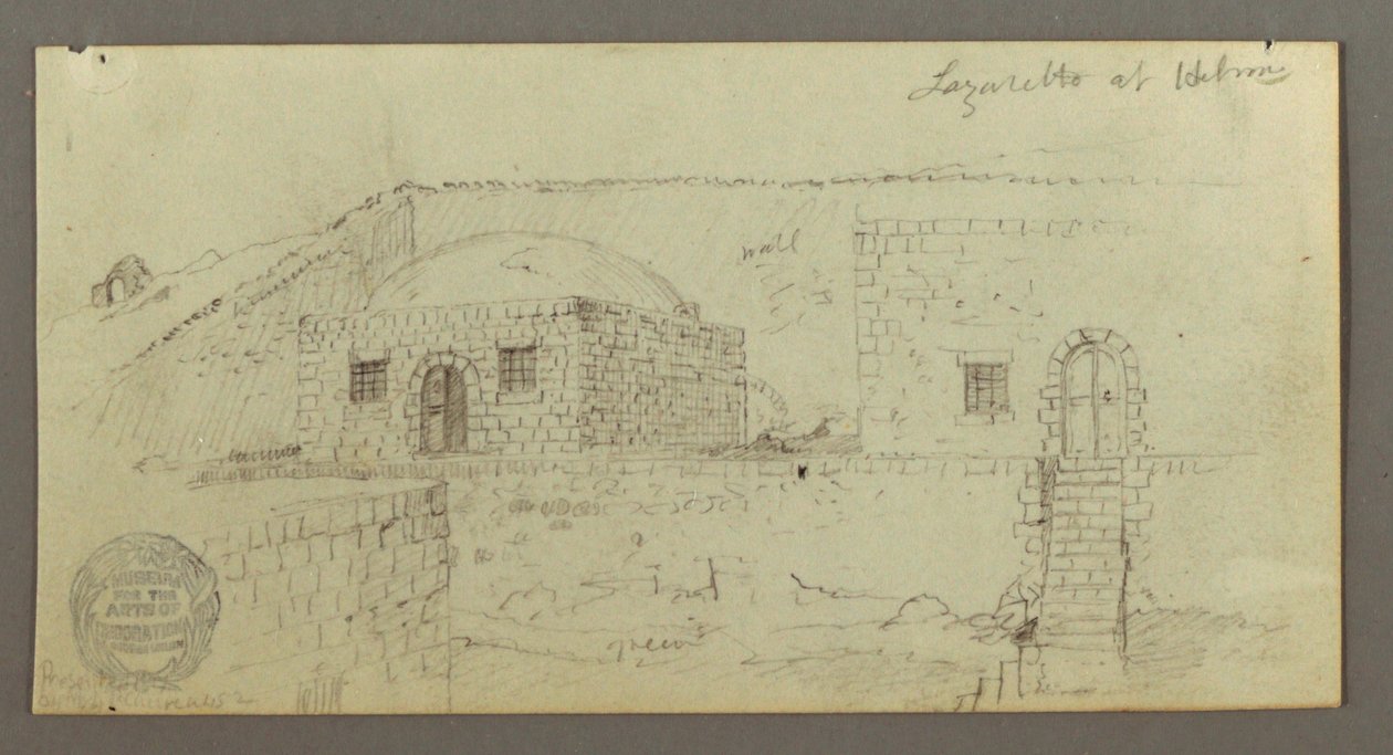 Domed House, House with Staircase, February possibly 1868 by Frederic Edwin Church