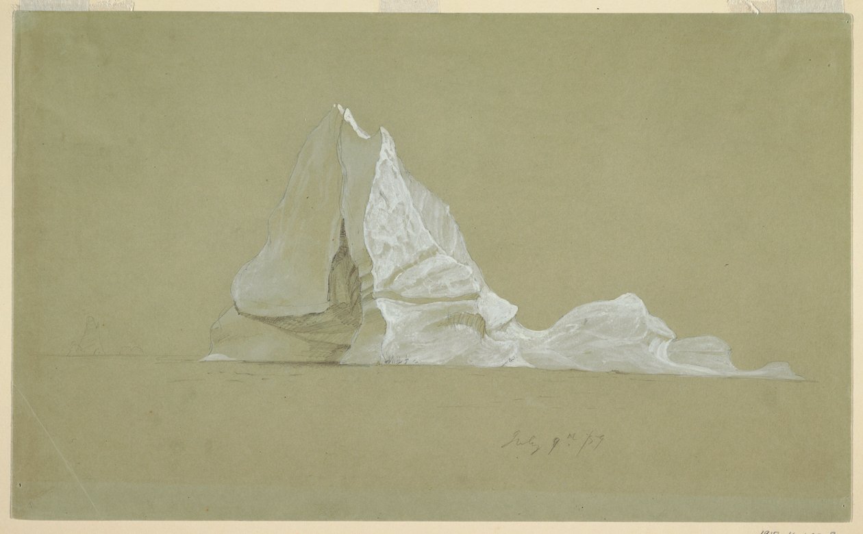 Floating Iceberg, July 9, 1859 by Frederic Edwin Church