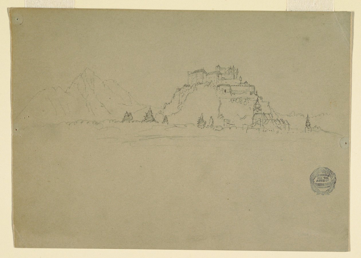 Hehensalzburg, Austria, 1868 by Frederic Edwin Church