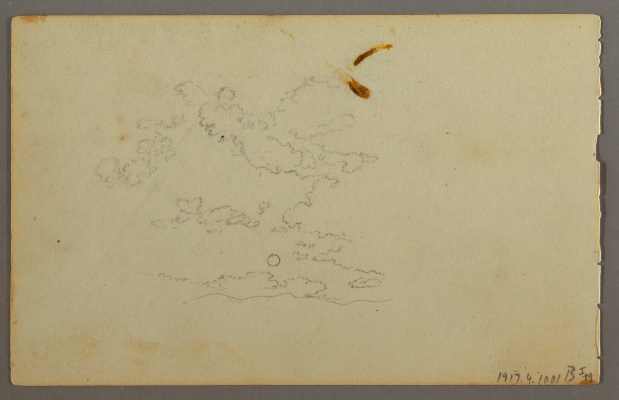 Hill Range, possibly 1844 by Frederic Edwin Church