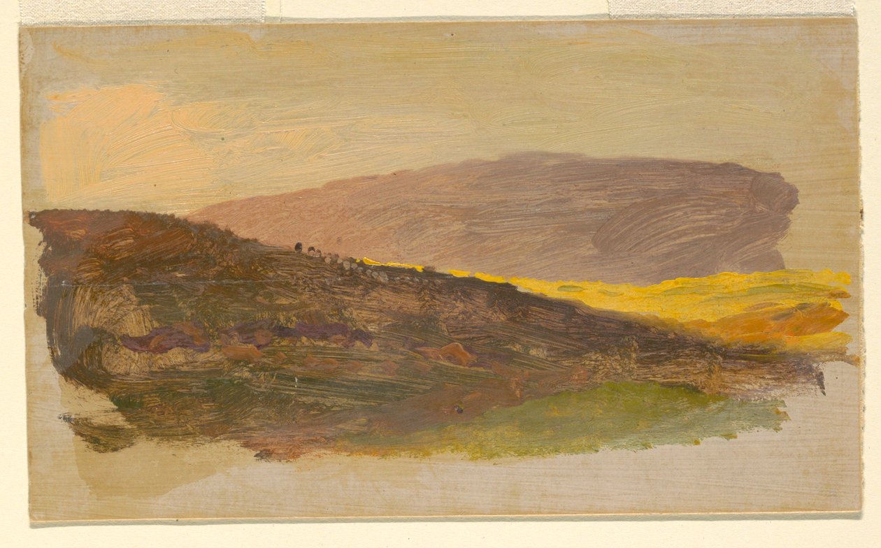 Hillside, 1870-80 by Frederic Edwin Church