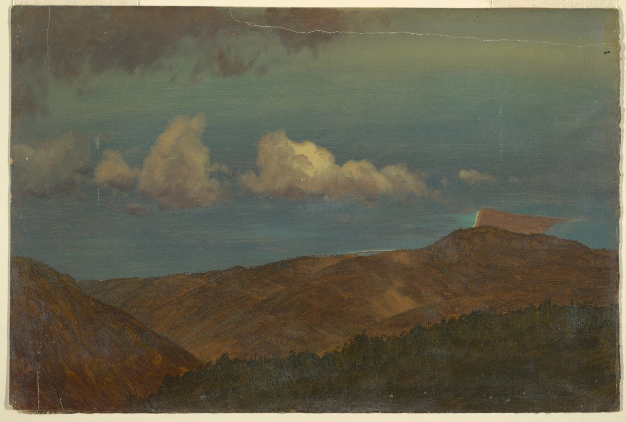 Hilly Landscape, 1865 by Frederic Edwin Church