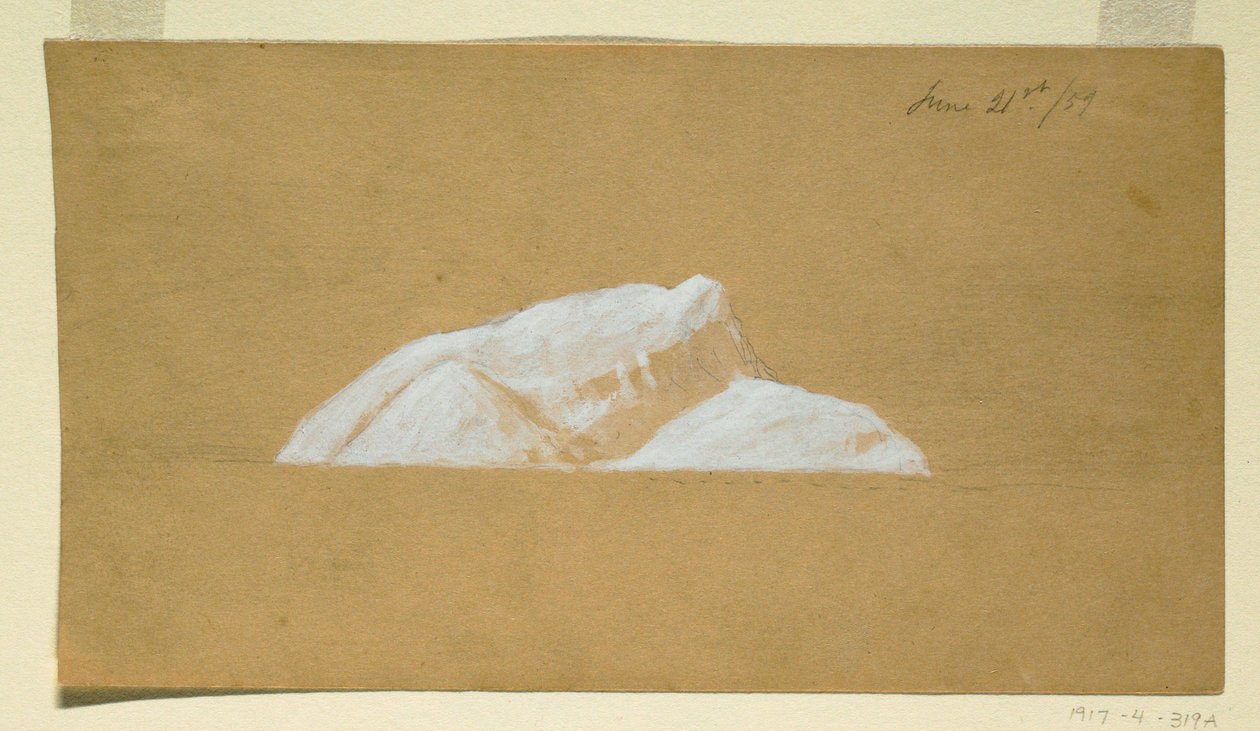 Iceberg, Newfoundland, June 21, 1859 by Frederic Edwin Church