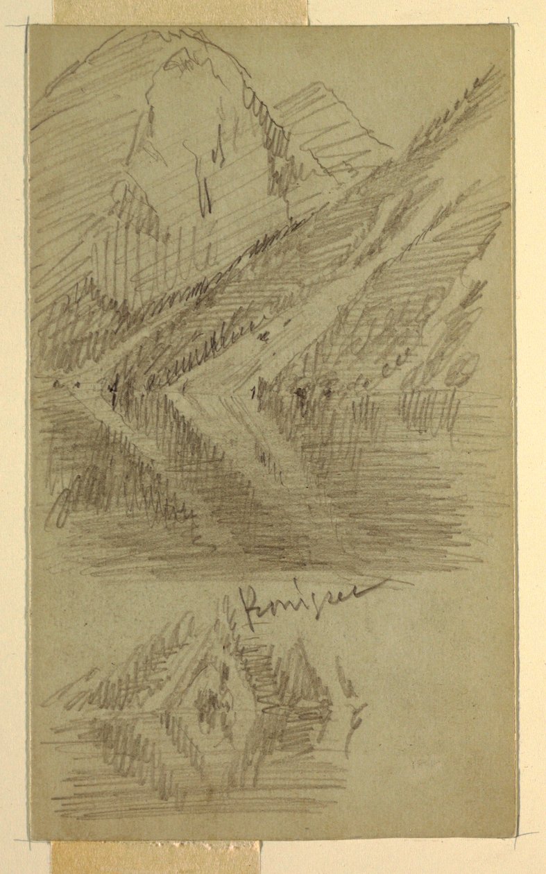 Königssee, Berchtesgaden, Bavaria, June or July 1868 by Frederic Edwin Church