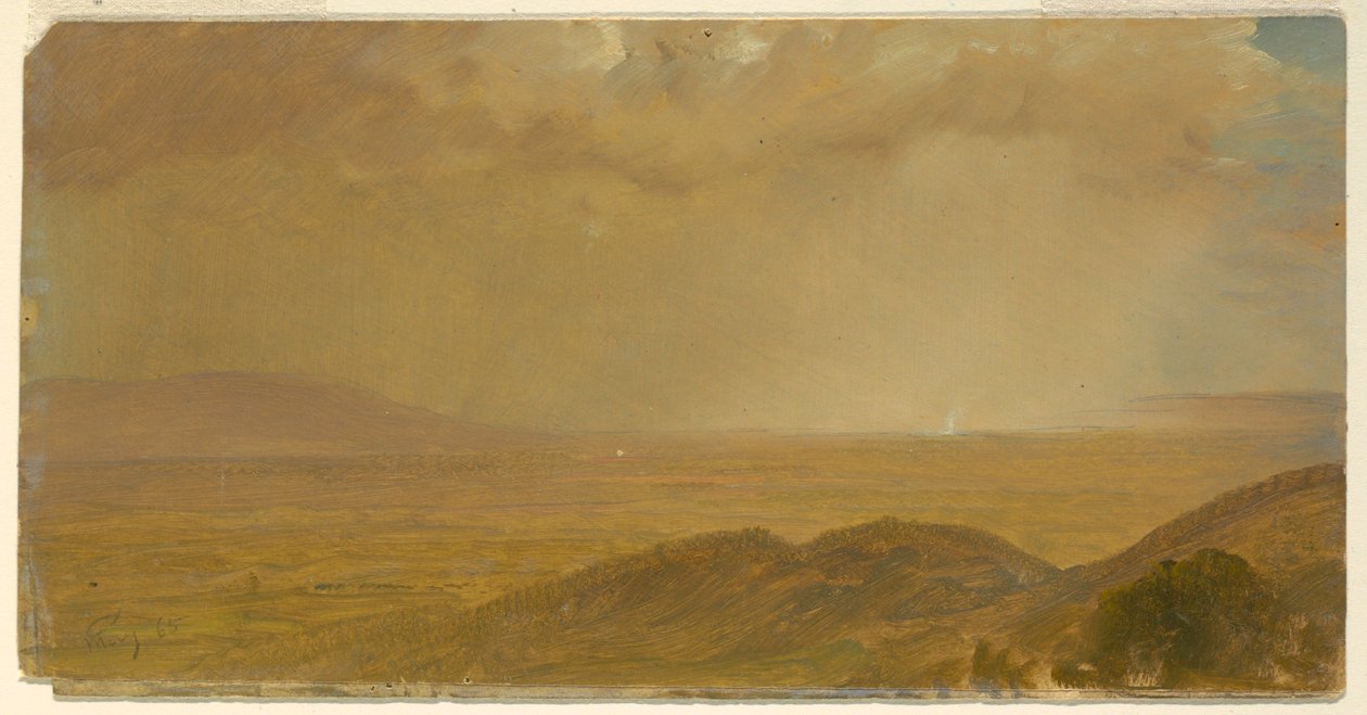 Landscape, May 1865 by Frederic Edwin Church