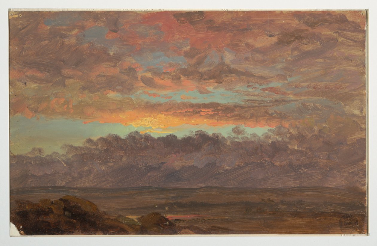 Looking Across the Hudson Valley, New York, ca. 1867 by Frederic Edwin Church