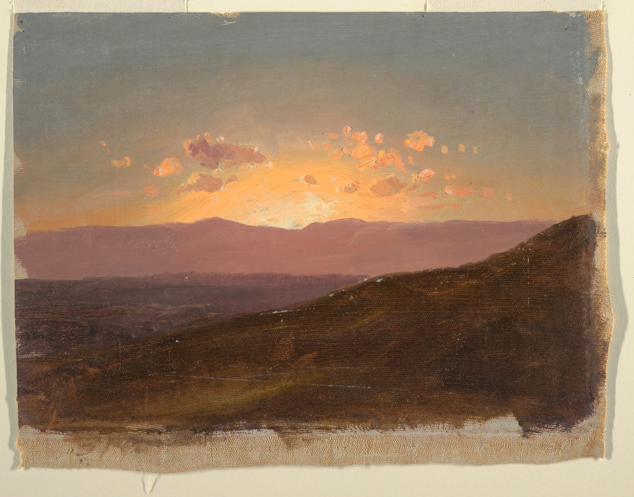 Looking across the Hudson Valley, August 14, 1867 by Frederic Edwin Church