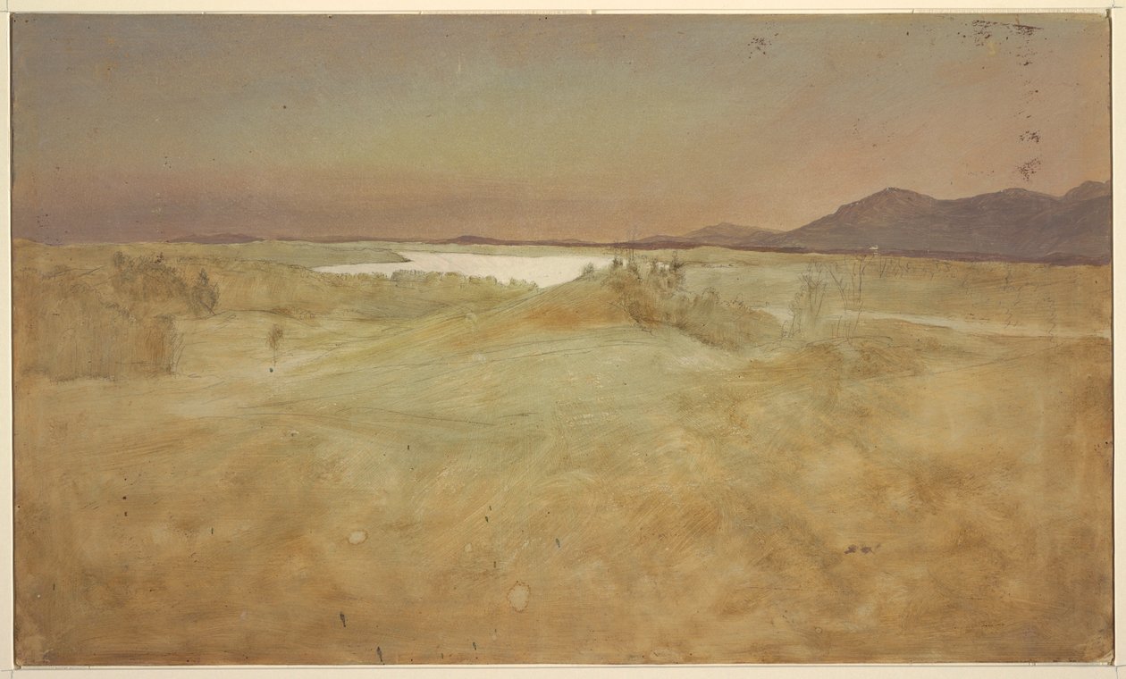 Looking from Olana, Southwest Across Hudson Valley, 1870–80 by Frederic Edwin Church