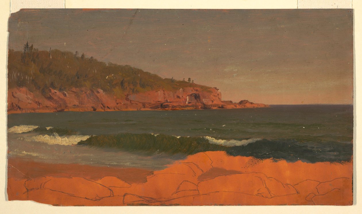 Maine Coast, ca. 1850 by Frederic Edwin Church