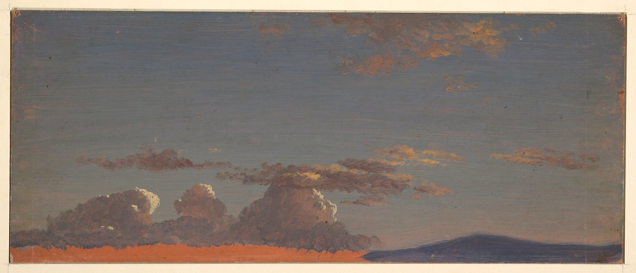 Maine? sky study, ca. 1868–69 by Frederic Edwin Church