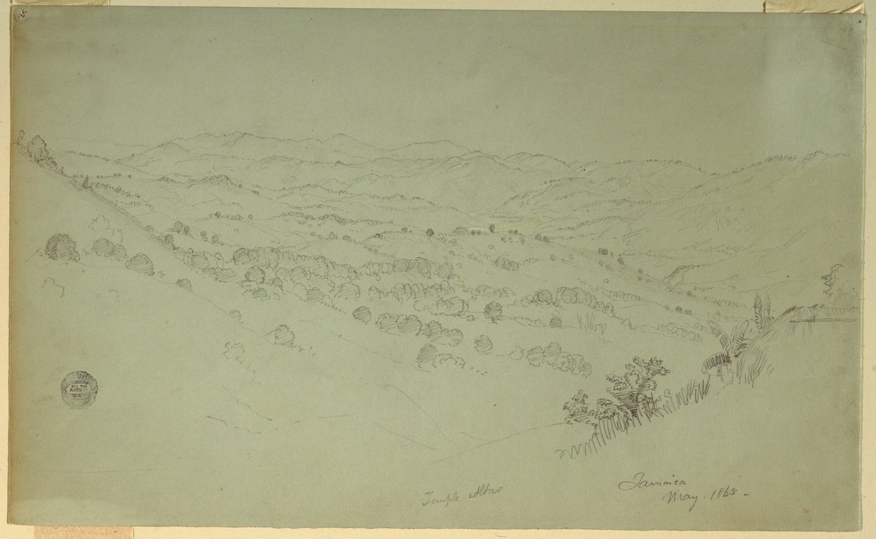 Mountain Landscape, Jamaica, 1865 by Frederic Edwin Church