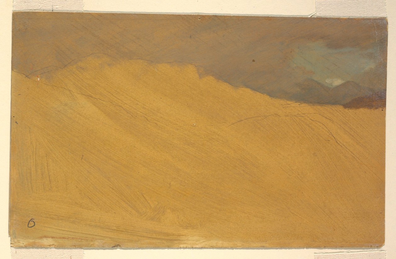 Mountainous landscape, 1860-70 by Frederic Edwin Church