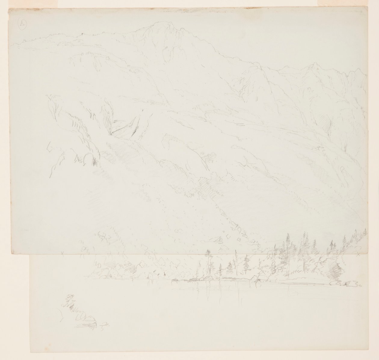 Mt. Katahdin, Maine, 1870-78 by Frederic Edwin Church