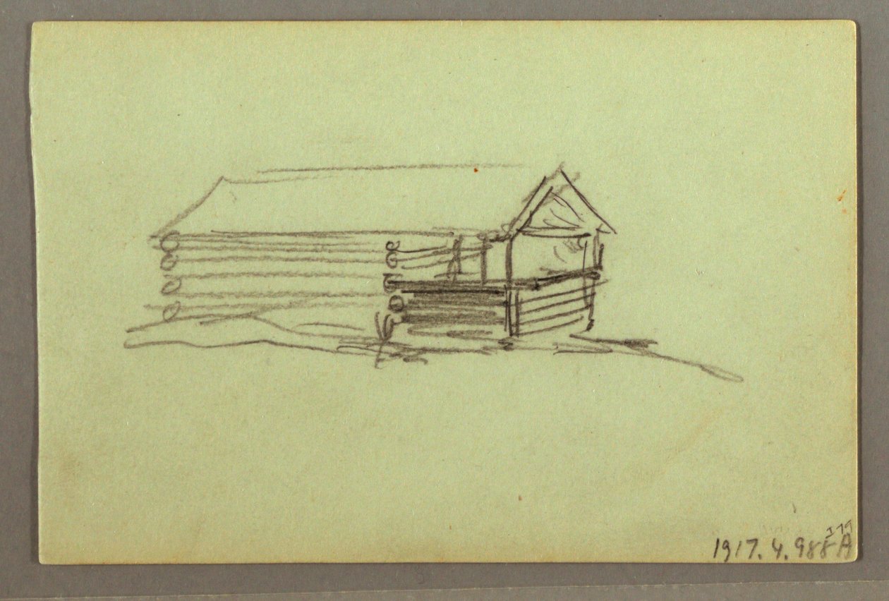 Portion of Mountain Ridge, possibly 1856 by Frederic Edwin Church