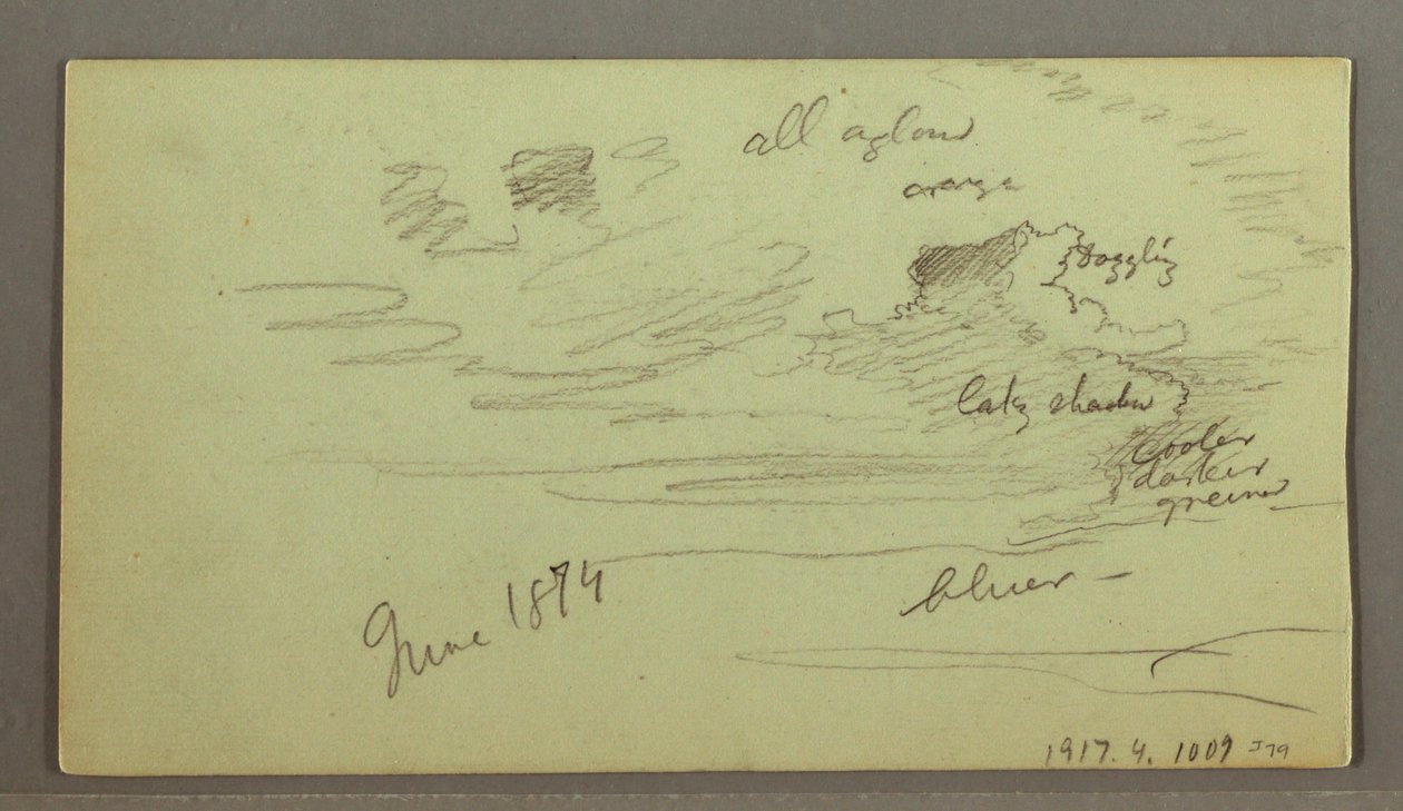 River through Mountain, possibly 1874 by Frederic Edwin Church