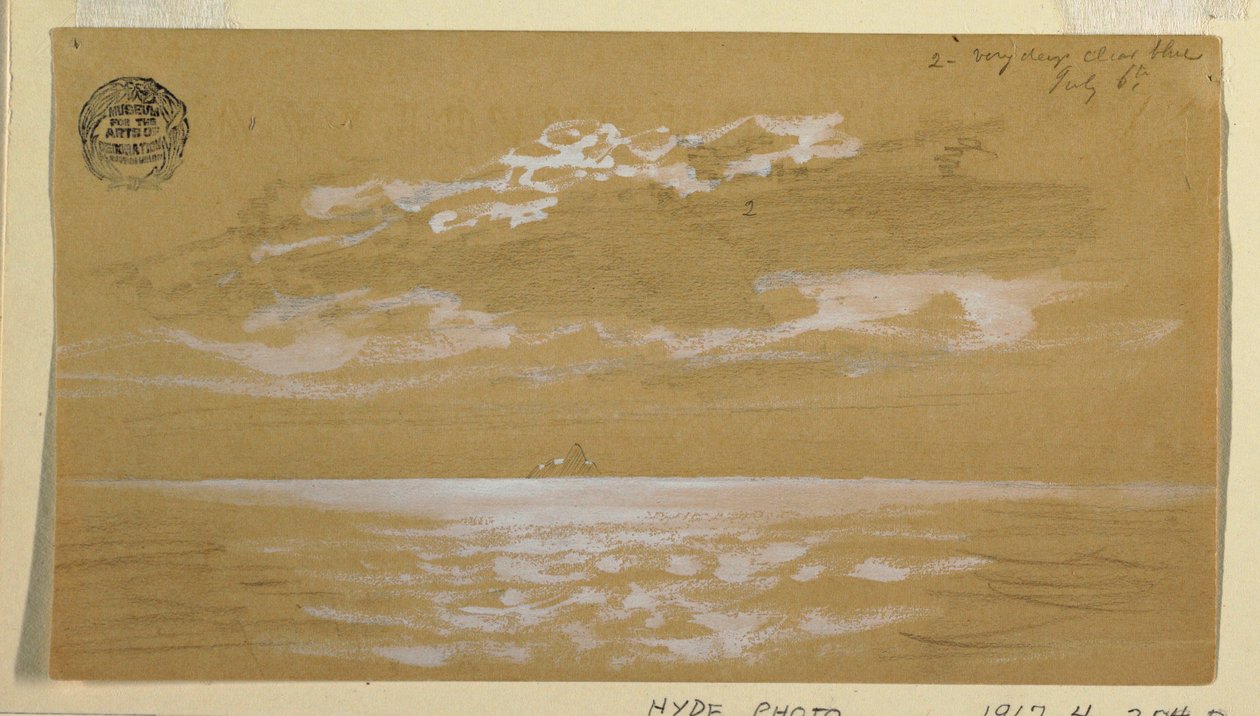 Seascape, Newfoundland, July 6, 1859 by Frederic Edwin Church