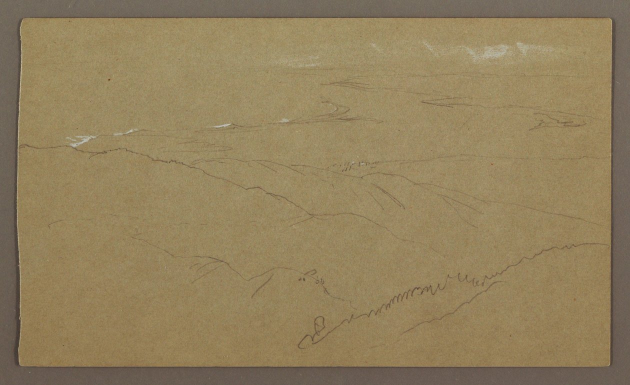 Shore and Sea, "Bloxburgh", August 1865 by Frederic Edwin Church