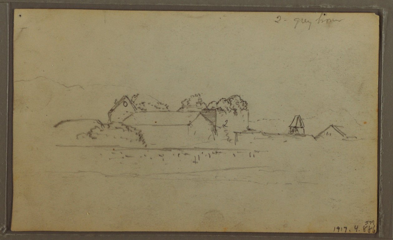 Sketches, Ecuador or Colombia; Verso: Sketches, Ecuador or Colombia, 1857 by Frederic Edwin Church