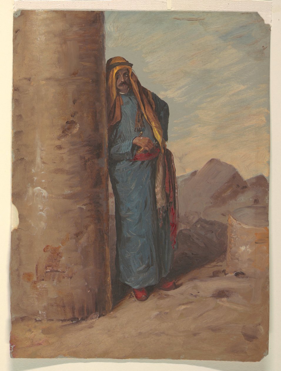 Standing bedouin, 1868 by Frederic Edwin Church