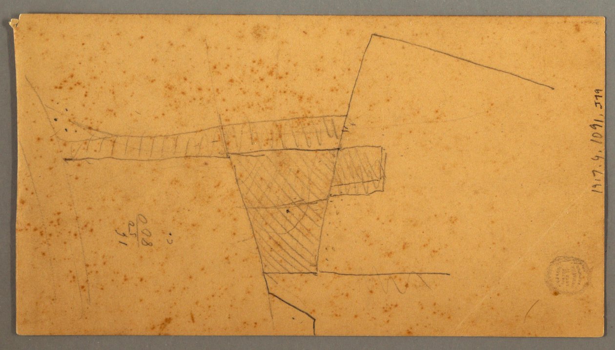 Steamboat, Sky Study, June 30, 1866 by Frederic Edwin Church