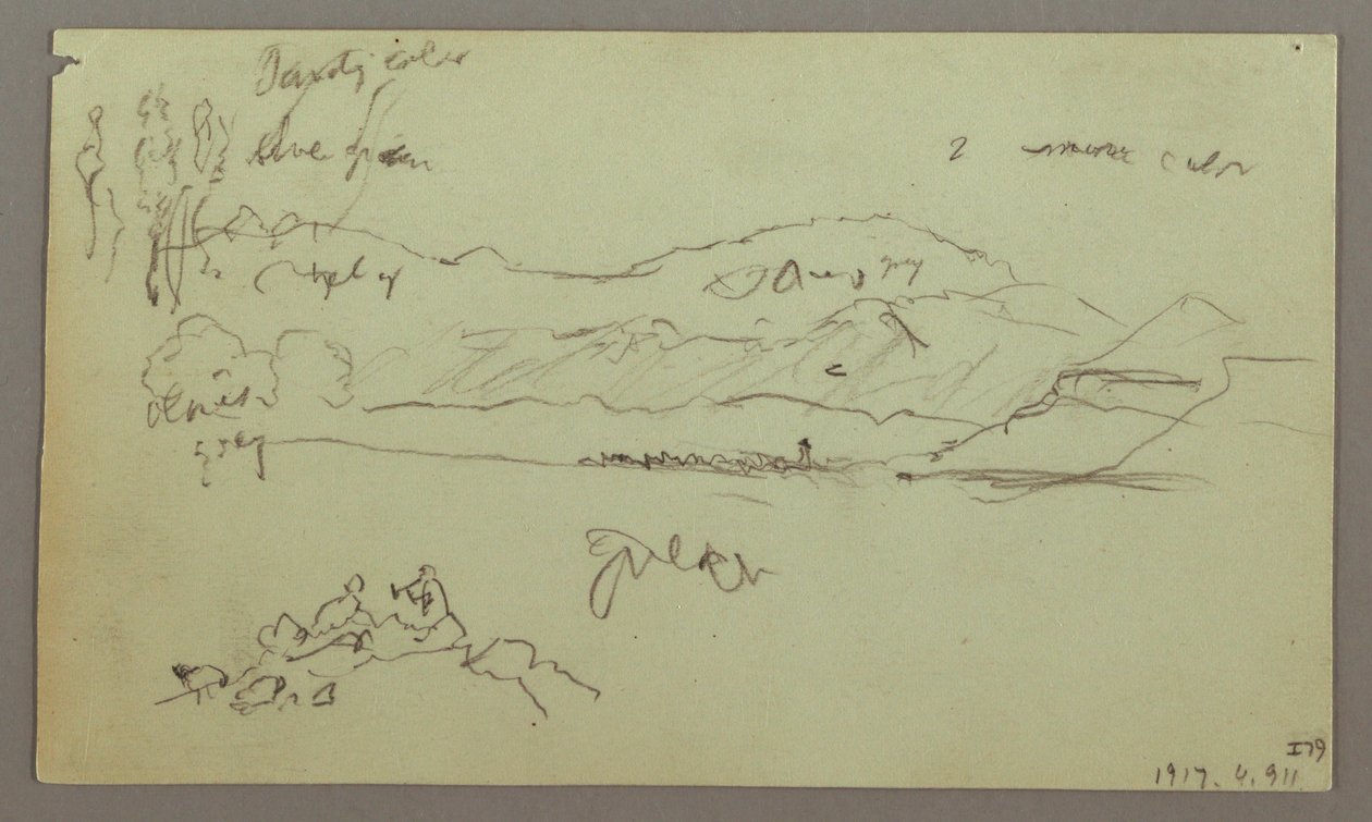 Stone Arch, Stone Base, April 27, 1868 by Frederic Edwin Church