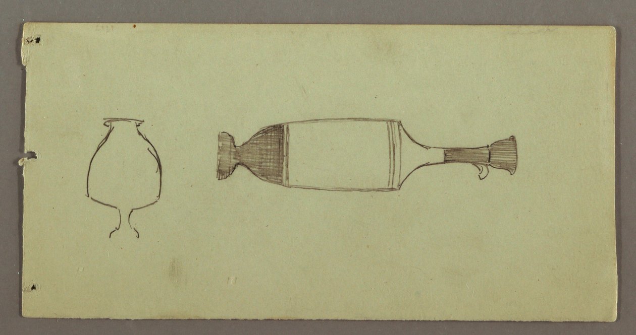 Studies of Objects from Athens Museum, possibly 1869 by Frederic Edwin Church