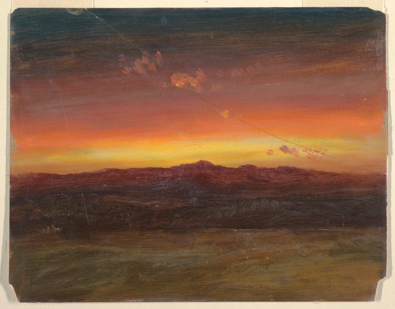 Sunset, 1860–70 by Frederic Edwin Church