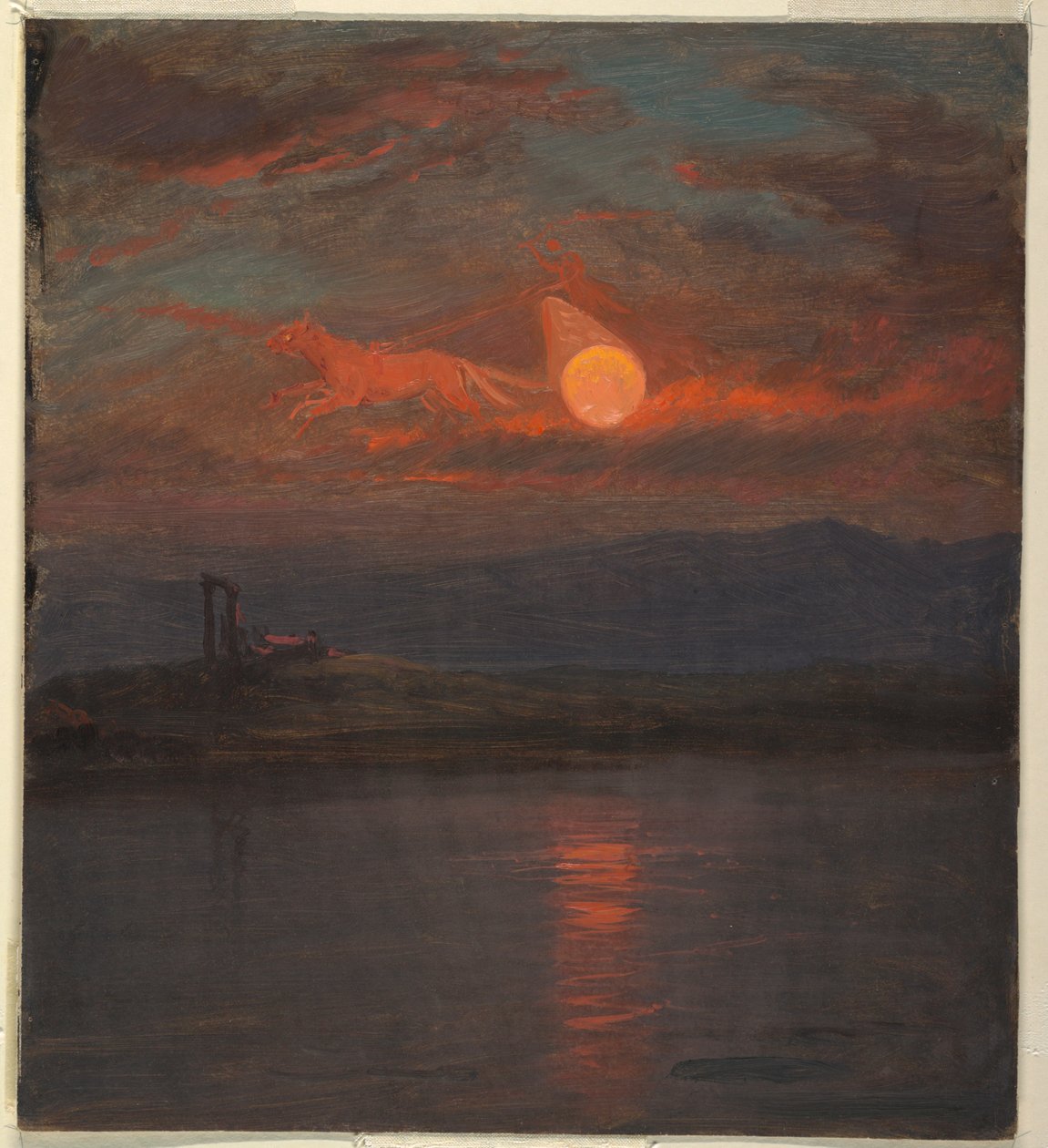 The Chariot of the Sun Fantasy, probably 1868–69 by Frederic Edwin Church