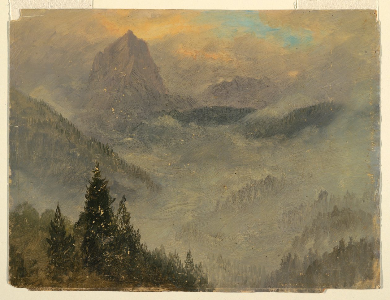 The Hochkalter, near Berchtesgaden, 1868 by Frederic Edwin Church