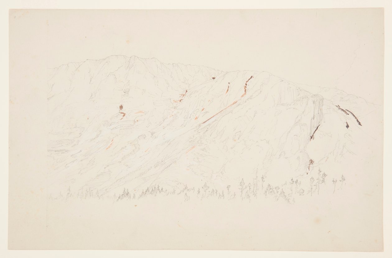Upper Part of the Great Basin, Mt. Katahdin, September 1877 by Frederic Edwin Church