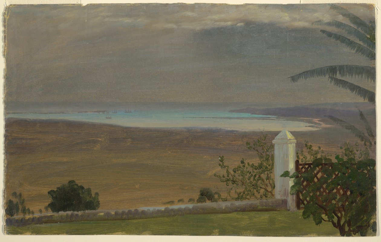 View of the Sea, 1865 by Frederic Edwin Church