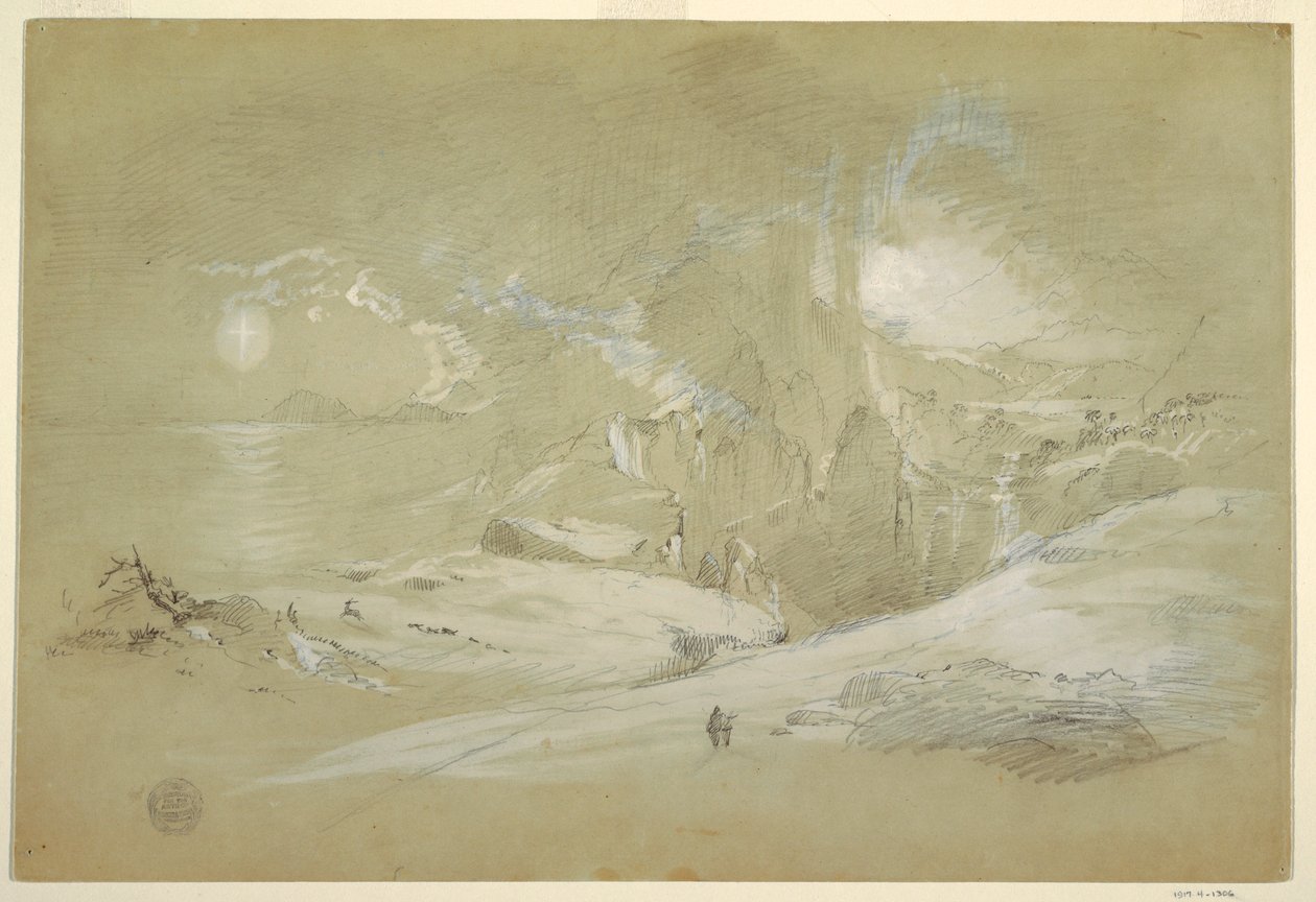 Vision of the Cross, Landscape with a Phenomenon, September 1868 by Frederic Edwin Church