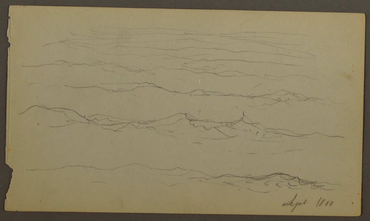 Waves, 1860 by Frederic Edwin Church