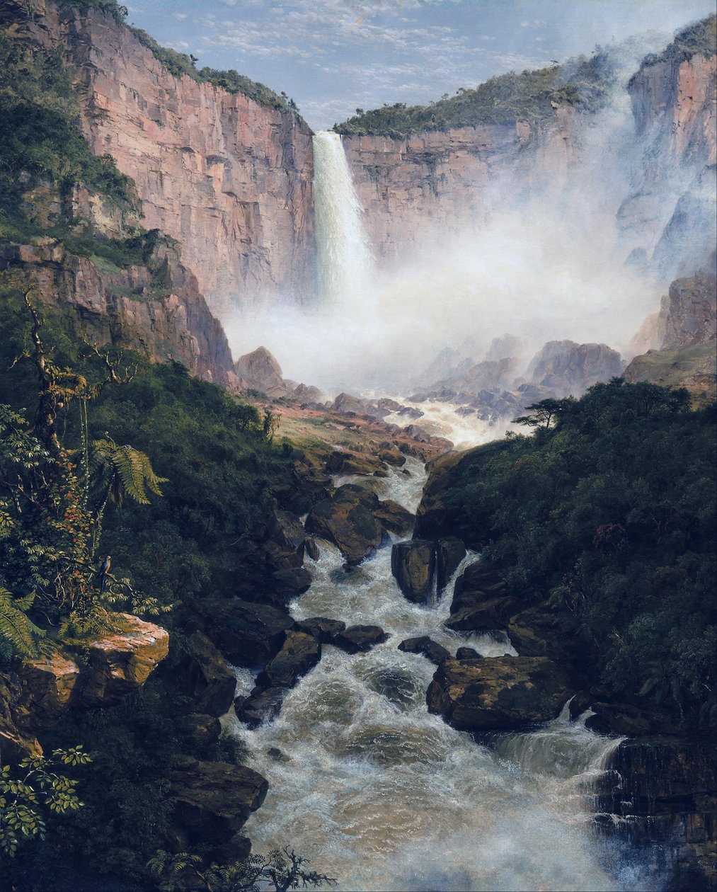 The Fall of Tequendama near Bogota, New Granada by Frederic Edwin Church